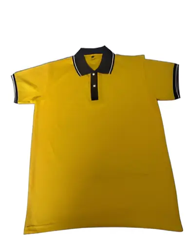 Yellow Polo Shirt - Classic Style, Comfortable Fit - Shyam Uniform