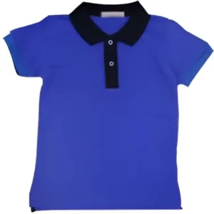 Classic Polo T-Shirt Black collar and cuffs Shyam Uniform